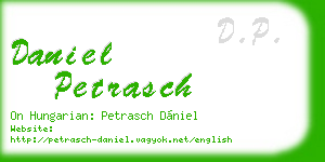 daniel petrasch business card
